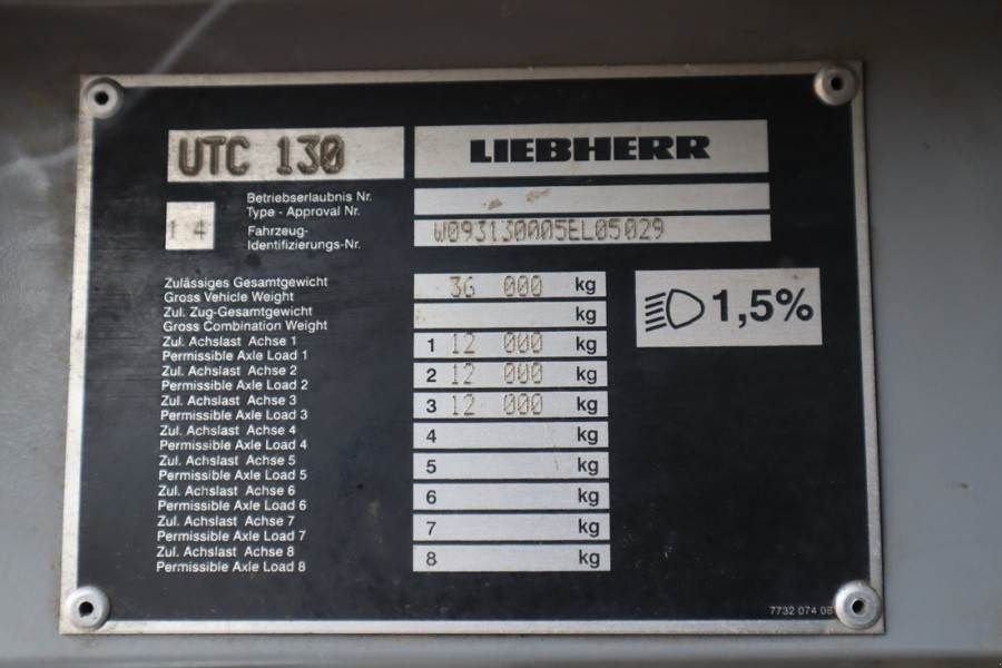 Kran typu Liebherr LTC1055-3.1 Diesel, 6x6x6 Drive, 55t Capacity, 36m, Gebrauchtmaschine v Groenlo (Obrázek 5)