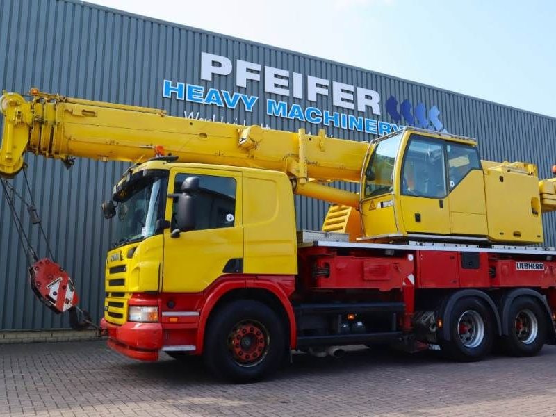 Kran del tipo Liebherr LTF1035-3.1 Diesel, Scania P380, 6x4x2 Drive, 35t, Gebrauchtmaschine en Groenlo (Imagen 1)