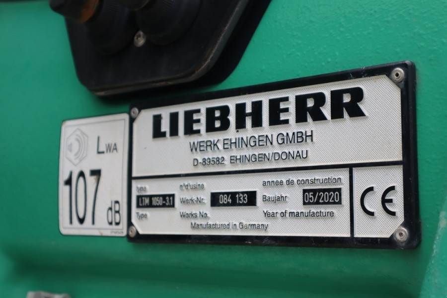 Kran Türe ait Liebherr LTM1050-3.1 *Guarantee! 6x6x6 Drive, 50t Capacity,, Gebrauchtmaschine içinde Groenlo (resim 7)