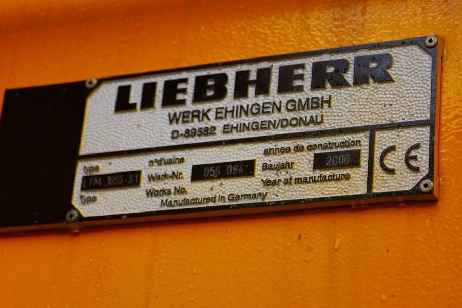 Kran типа Liebherr LTM1055-3.1 Diesel, 6x6x6 Drive, 5 Sections 32.5m, Gebrauchtmaschine в Groenlo (Фотография 7)