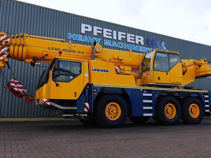 Kran del tipo Liebherr LTM1055-3.1 Diesel, 6x6x6 Drive, 5 Sections 32.5m, Gebrauchtmaschine In Groenlo (Immagine 1)