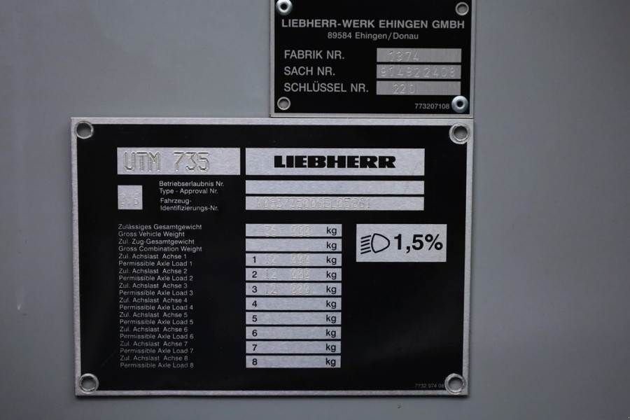 Kran typu Liebherr LTM1055-3.1 Diesel, 6x6x6 Drive, 5 Sections 32.5m, Gebrauchtmaschine v Groenlo (Obrázek 7)