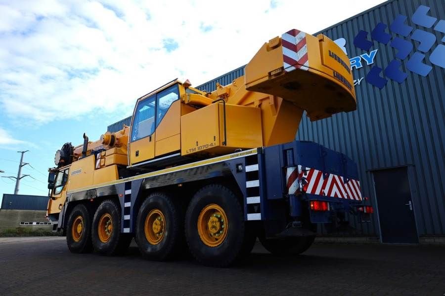 Kran of the type Liebherr LTM1070-4.1 Diesel, 8x6x8 Drive, Hydr. Jib, 6 Sect, Gebrauchtmaschine in Groenlo (Picture 10)