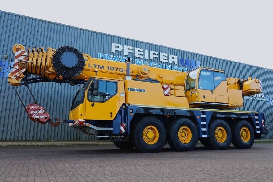 Kran of the type Liebherr LTM1070-4.1 Diesel, 8x6x8 Drive, Hydr. Jib, 6 Sect, Gebrauchtmaschine in Groenlo (Picture 1)