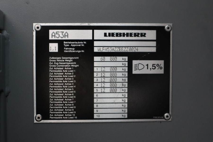 Kran typu Liebherr LTM1160-5.1 Valid Inspection, Dutch Vehicle Regist, Gebrauchtmaschine v Groenlo (Obrázok 7)