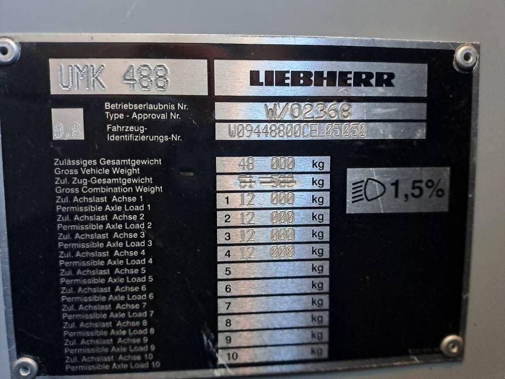 Kran a típus Liebherr MK88 (45m), Gebrauchtmaschine ekkor: Stabroek (Kép 10)