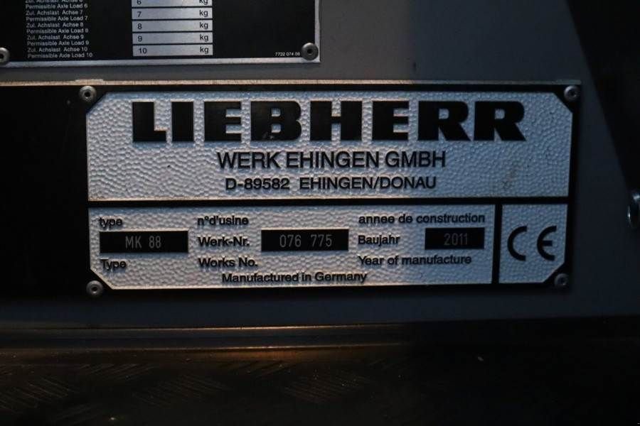 Kran typu Liebherr MK88 Dutch vehicle registration, Valid inspection,, Gebrauchtmaschine v Groenlo (Obrázek 7)