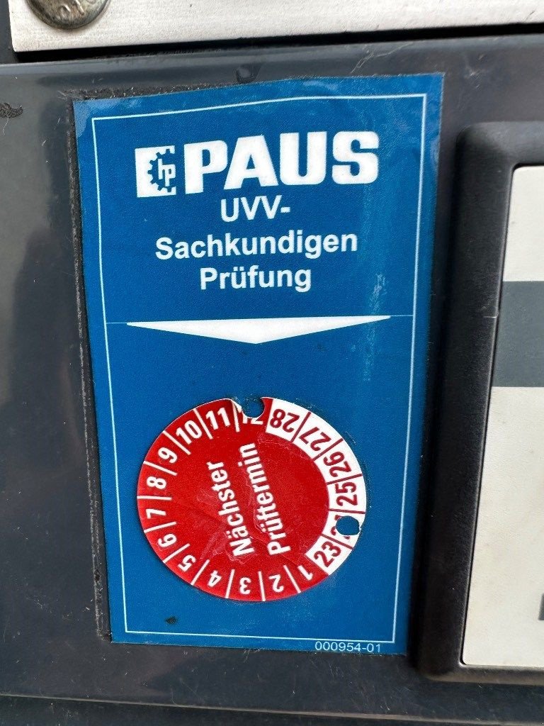 Kran van het type Paus PTK 31, Gebrauchtmaschine in WIJCHEN (Foto 5)