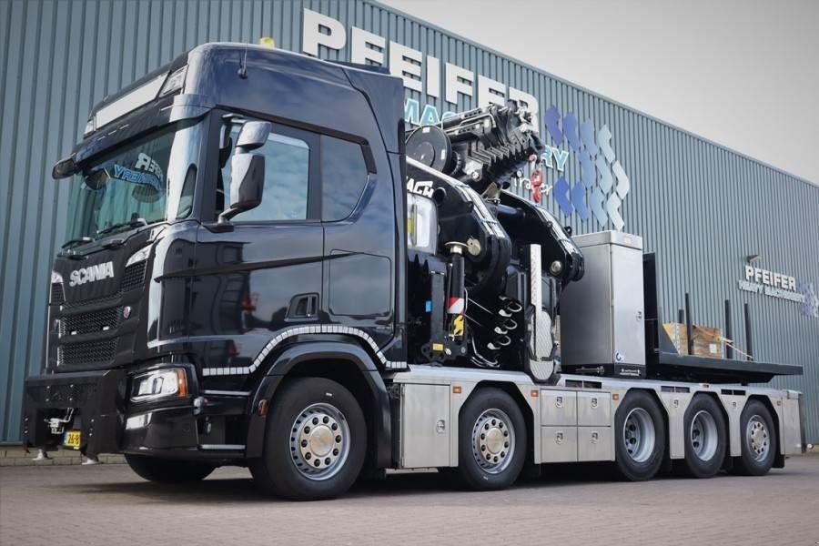 Kran от тип Scania R540 B10x4 With CORMACH 150tm Crane Valid inspecti, Gebrauchtmaschine в Groenlo (Снимка 1)