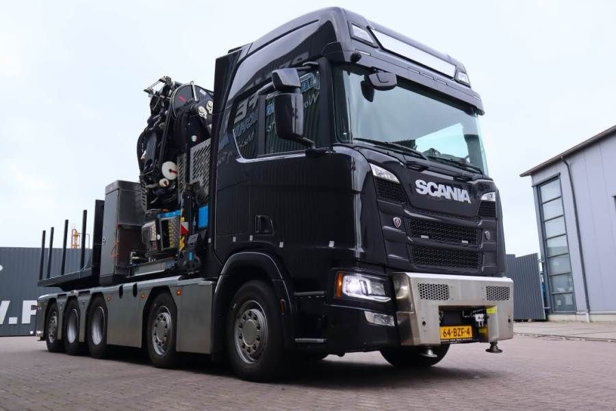 Kran Türe ait Scania R540 B10x4 With Cormach 150tm Crane Valid inspecti, Gebrauchtmaschine içinde Groenlo (resim 9)