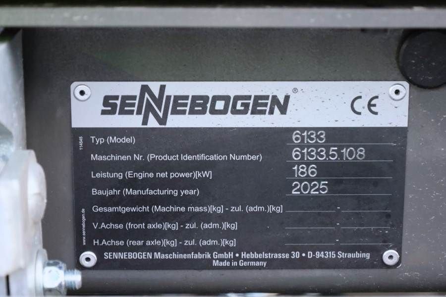 Kran Türe ait Sennebogen 6133E Valid inspection, *Guarantee! Available For, Gebrauchtmaschine içinde Groenlo (resim 7)