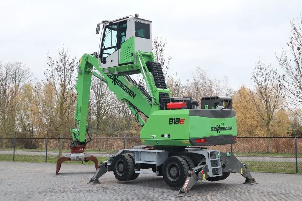 Kran типа Sennebogen 818 ME K9 ULM EPA GRAB UMSCHLAG MATERIAL HANDLER, Gebrauchtmaschine в Marknesse (Фотография 3)