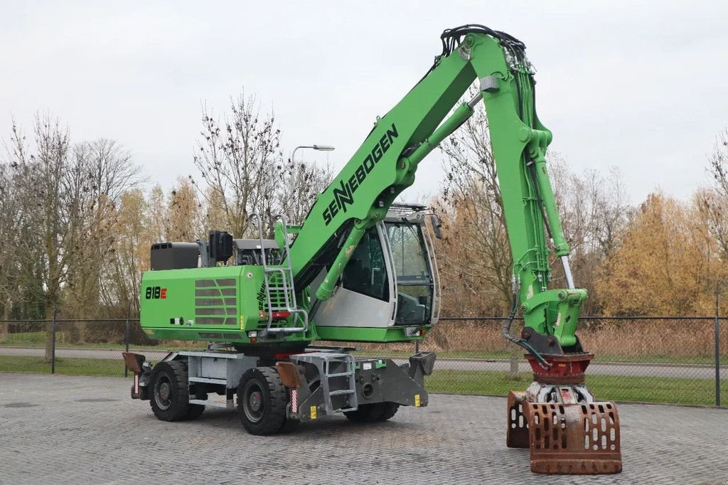 Kran типа Sennebogen 818 ME K9 ULM EPA GRAB UMSCHLAG MATERIAL HANDLER, Gebrauchtmaschine в Marknesse (Фотография 5)