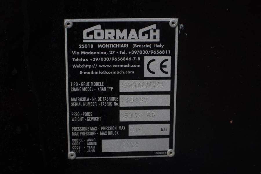 Kran του τύπου Sonstige Cormach FH16 550 10x4 Valid inspection, *Guarantee! 10x4x6, Gebrauchtmaschine σε Groenlo (Φωτογραφία 9)