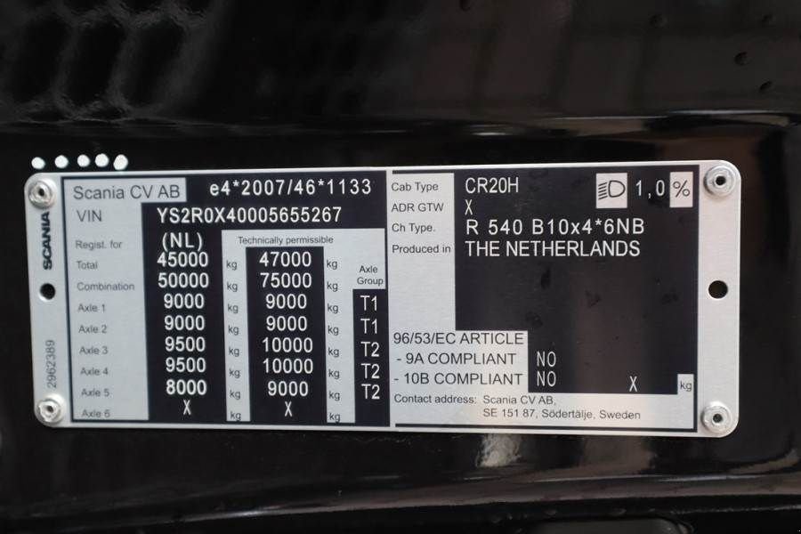 Kran Türe ait Sonstige Cormach R540 B10x4 Valid inspection, *Guarantee! 10x4x6 Dr, Gebrauchtmaschine içinde Groenlo (resim 7)