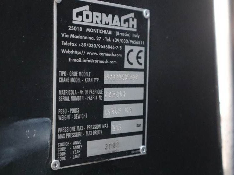 Kran del tipo Sonstige Cormach R540 B10x4 Valid inspection, *Guarantee! 10x4x6 Dr, Gebrauchtmaschine en Groenlo (Imagen 1)