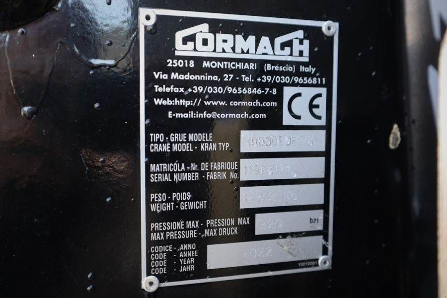 Kran Türe ait Sonstige Cormach R540 B8X2 Scania 110000-E8F206 A.S.C, Diesel, Eur, Gebrauchtmaschine içinde Groenlo (resim 7)