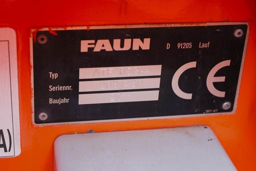 Kran van het type Sonstige Faun ATF65-G4 Dutch Registration, Valid Inspection, 8x6, Gebrauchtmaschine in Groenlo (Foto 8)