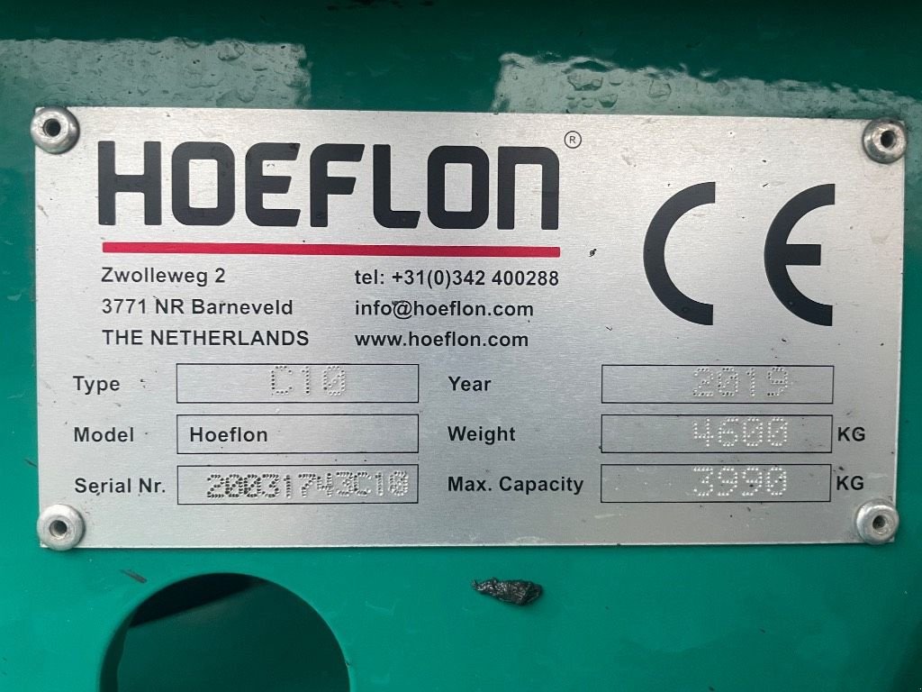 Kran del tipo Sonstige Hoeflon C 10, Gebrauchtmaschine en WIJCHEN (Imagen 3)