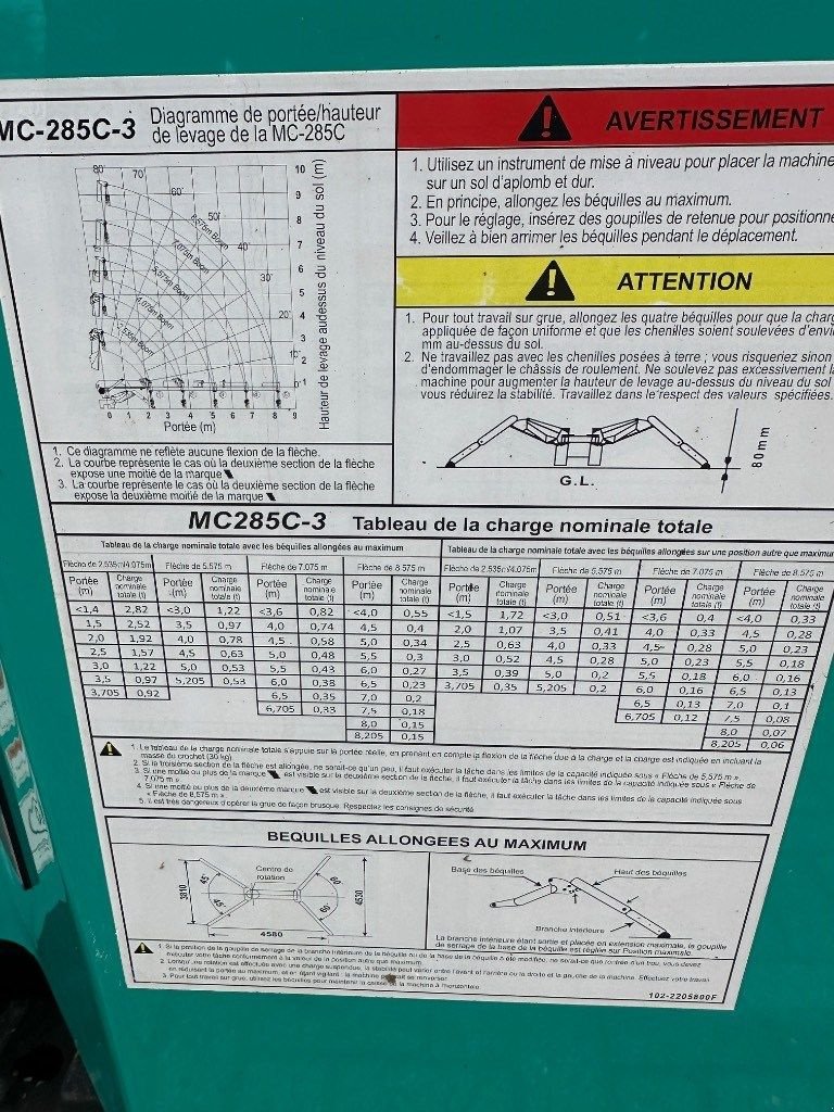 Kran del tipo Sonstige Maeda MC 285 C WME-3, Gebrauchtmaschine en WIJCHEN (Imagen 5)