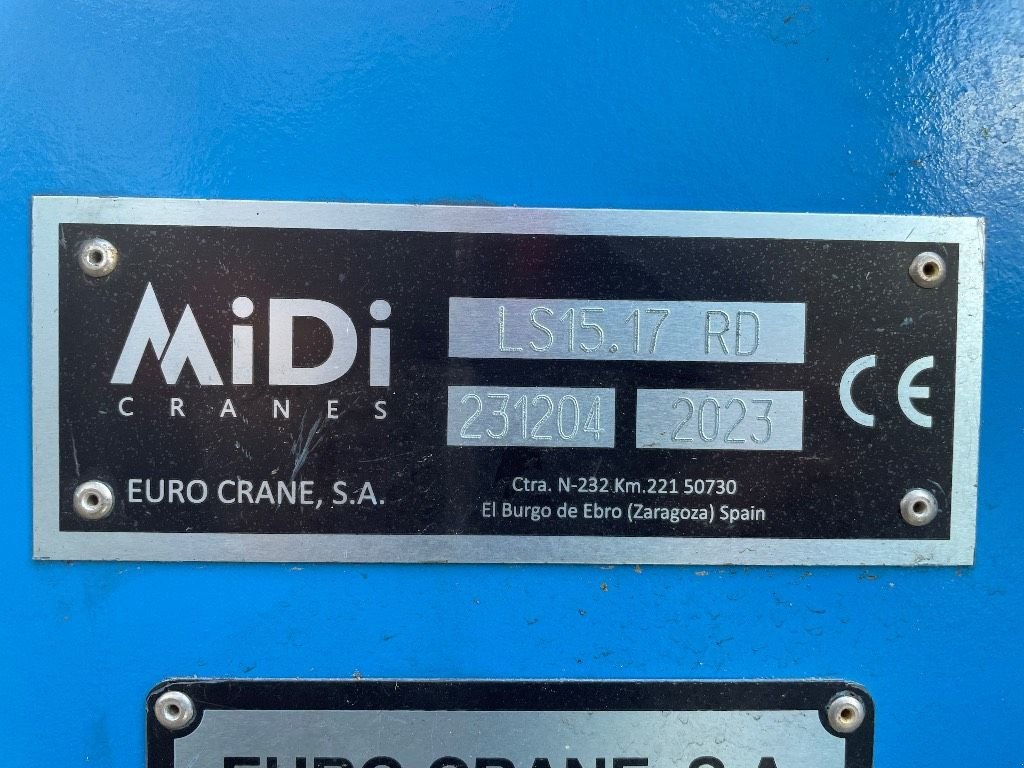 Kran za tip Sonstige Midi LS 15.70 RD (NIEUW), Gebrauchtmaschine u WIJCHEN (Slika 4)