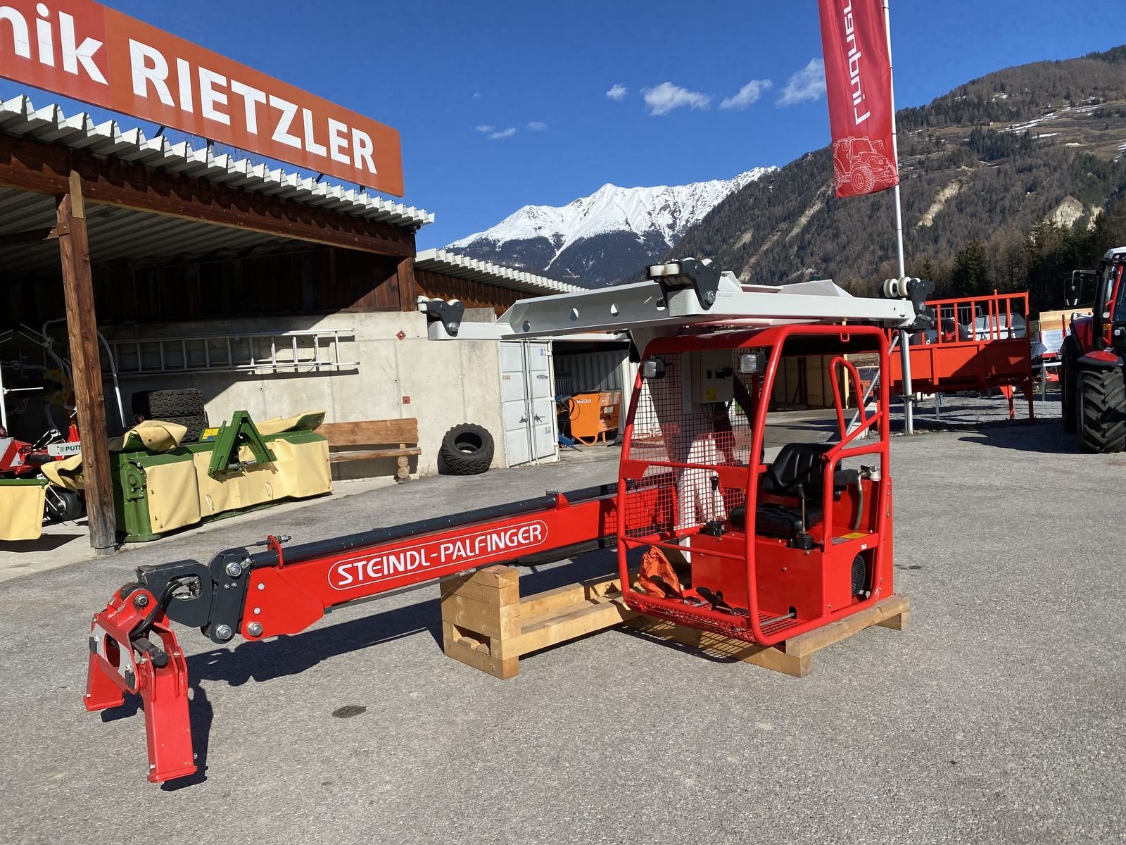 Kran van het type Stepa Heukran HDC 4089, Gebrauchtmaschine in Ried im Oberinntal (Foto 2)