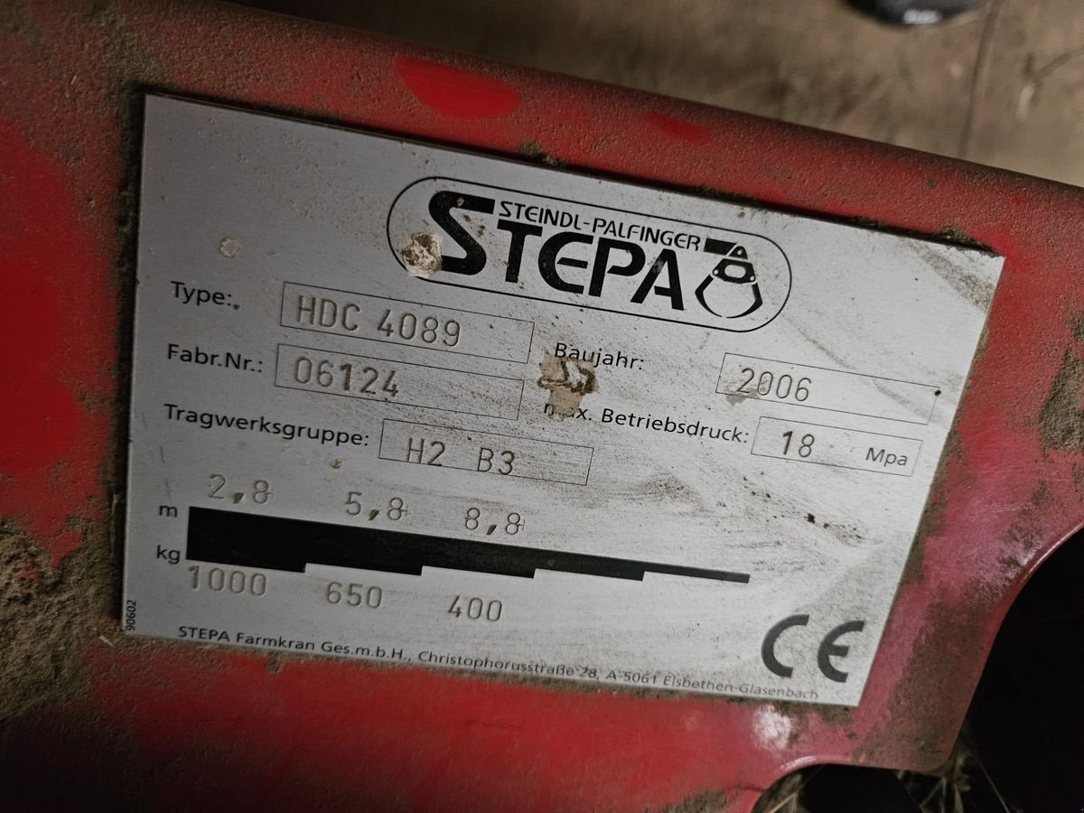 Kran a típus Stepa Heukran HDC 4089, Gebrauchtmaschine ekkor: Ried im Oberinntal (Kép 3)