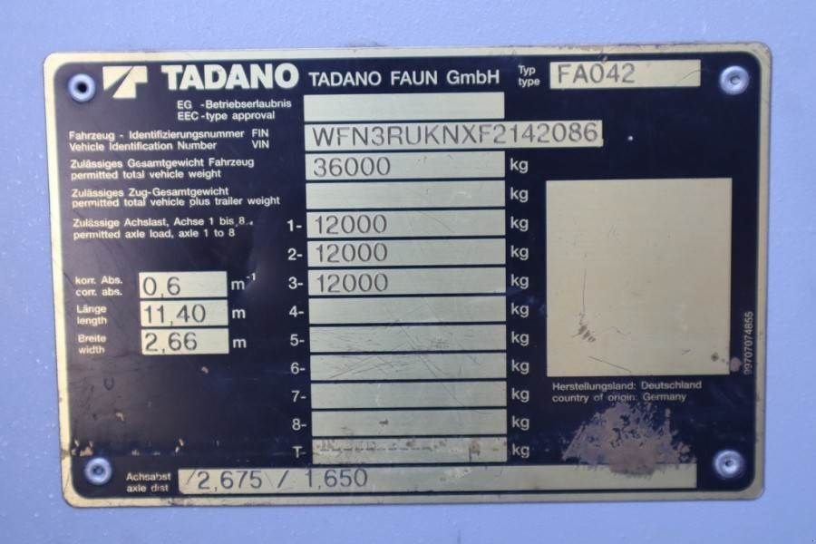 Kran tipa Tadano Faun ATF50G-3 Dutch Registration, Valid inspection, Gebrauchtmaschine u Groenlo (Slika 7)