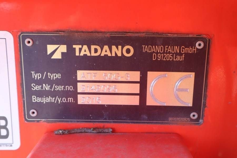 Kran of the type Tadano Faun ATF50G-3 Dutch Registration, Valid inspection, Gebrauchtmaschine in Groenlo (Picture 8)