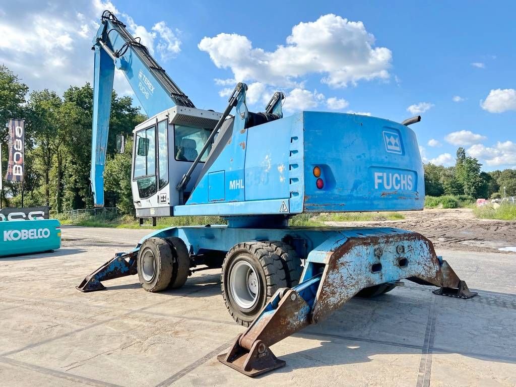 Kran del tipo Terex Fuchs MHL350 - Good Working Condition, Gebrauchtmaschine en Veldhoven (Imagen 3)