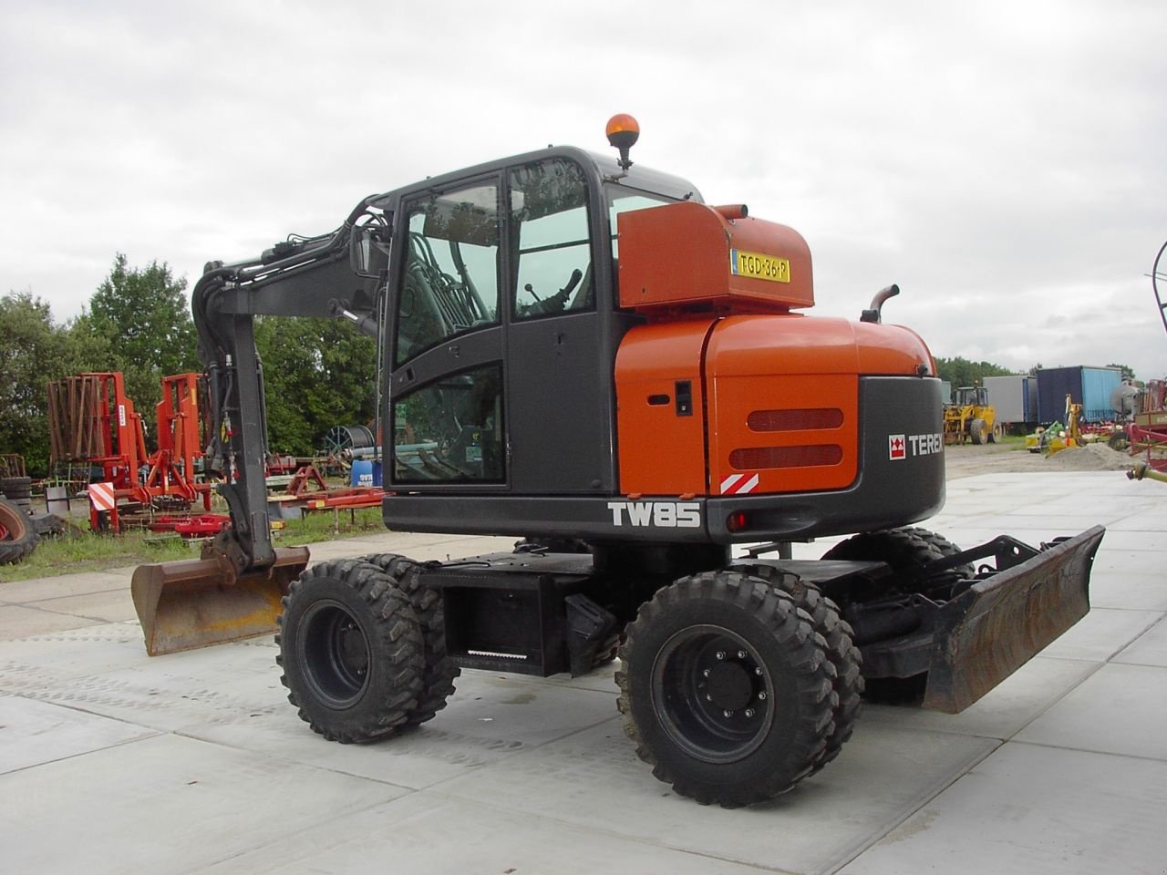 Kran of the type Terex TW 85, Gebrauchtmaschine in Leerdam (Picture 1)