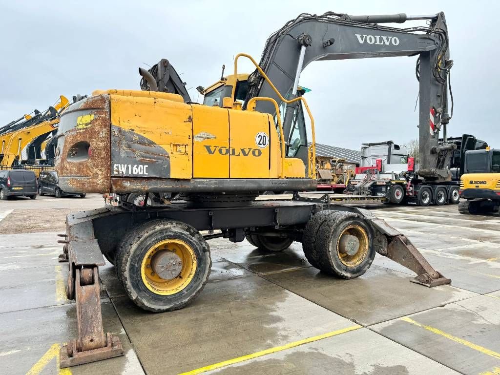 Kran del tipo Volvo EW160C - German Machine / CE + EPA, Gebrauchtmaschine en Veldhoven (Imagen 5)