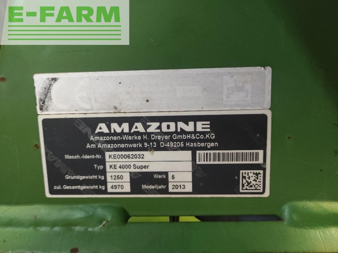 Kreiselegge del tipo Amazone cultimix ke4000 super, Gebrauchtmaschine en CHAUVONCOURT (Imagen 2)