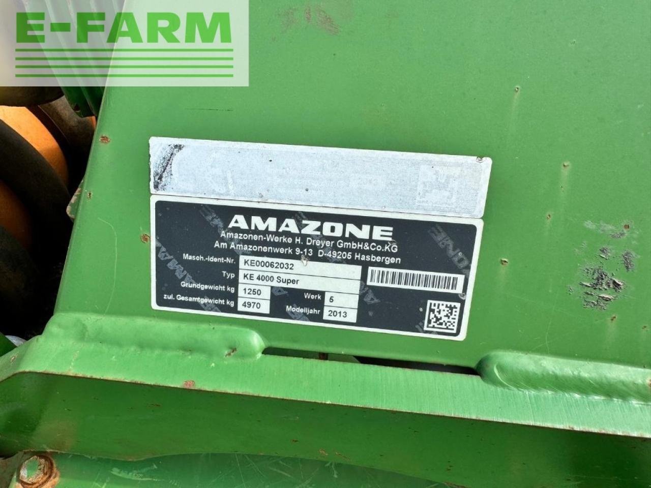 Kreiselegge tip Amazone cultimix ke4000 super, Gebrauchtmaschine in CHAUVONCOURT (Poză 5)