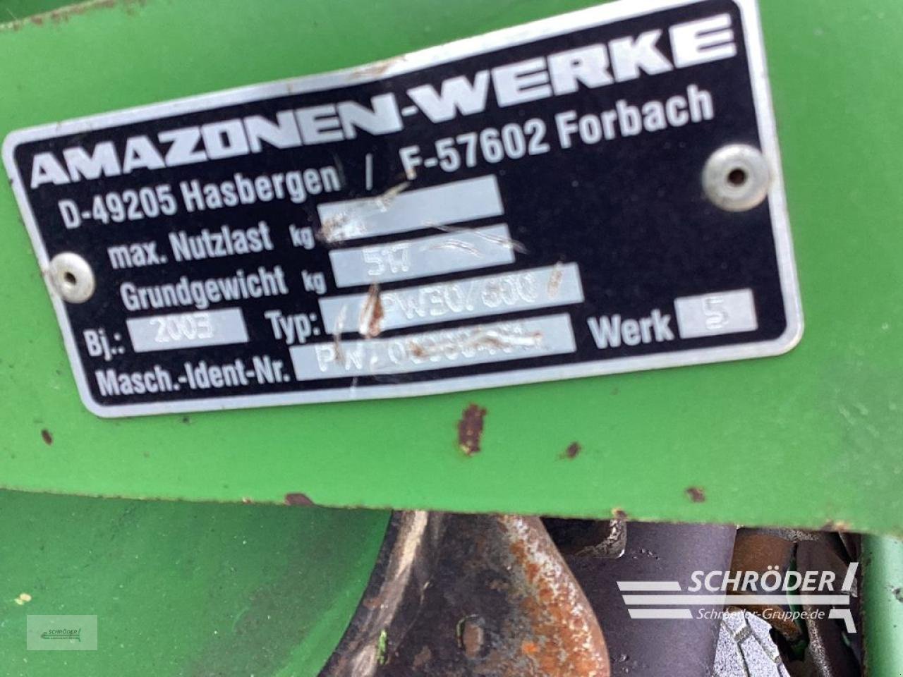 Kreiselegge za tip Amazone KG 303, Gebrauchtmaschine u Norden (Slika 4)