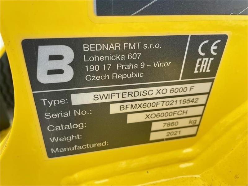 Kreiselegge typu Bednar SWIFTERDISC XO 6000F Bugseret., Gebrauchtmaschine v Vinderup (Obrázek 6)