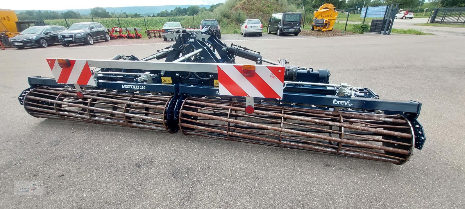 Kreiselegge des Typs Breviglieri Mek Fold 260 / 500, Gebrauchtmaschine in Mahlberg-Orschweier (Bild 8)