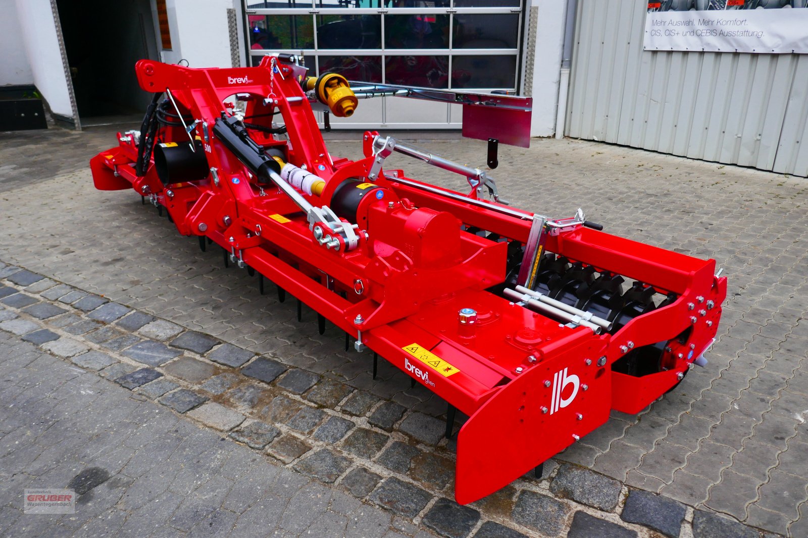 Kreiselegge van het type Breviglieri Mekfold 260 500 + Zahnpackerwalze 500, Neumaschine in Dorfen (Foto 9)