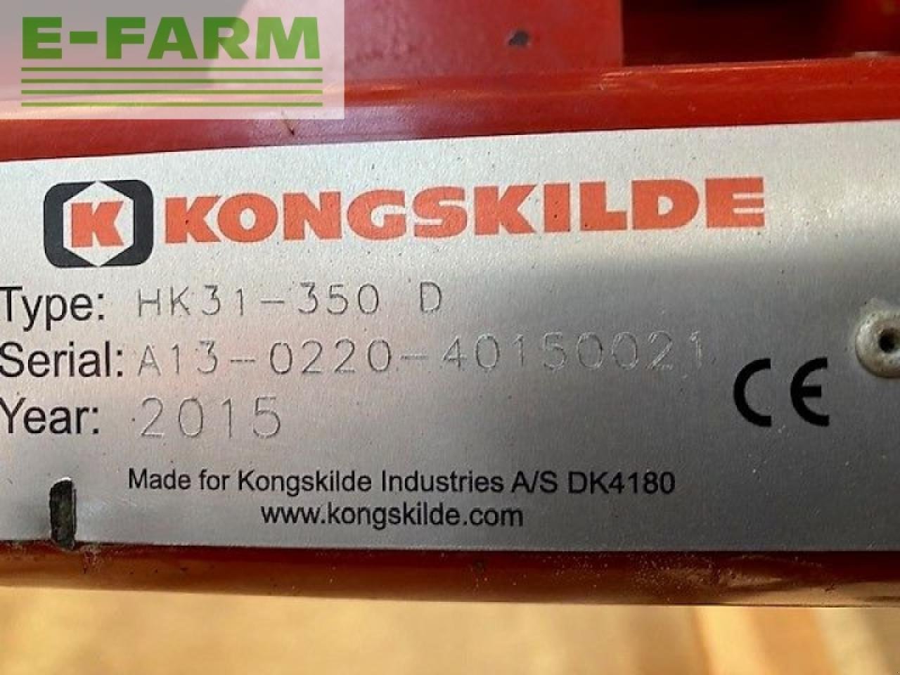 Kreiselegge van het type Howard kongskilde hk 31-350, Gebrauchtmaschine in gg VEGHEL (Foto 5)