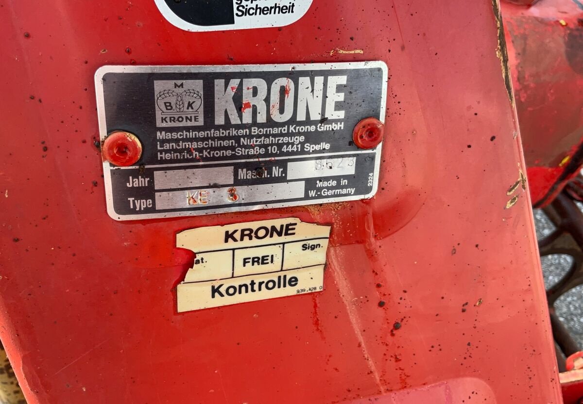 Kreiselegge του τύπου Krone KE 3, Gebrauchtmaschine σε Zwettl (Φωτογραφία 10)