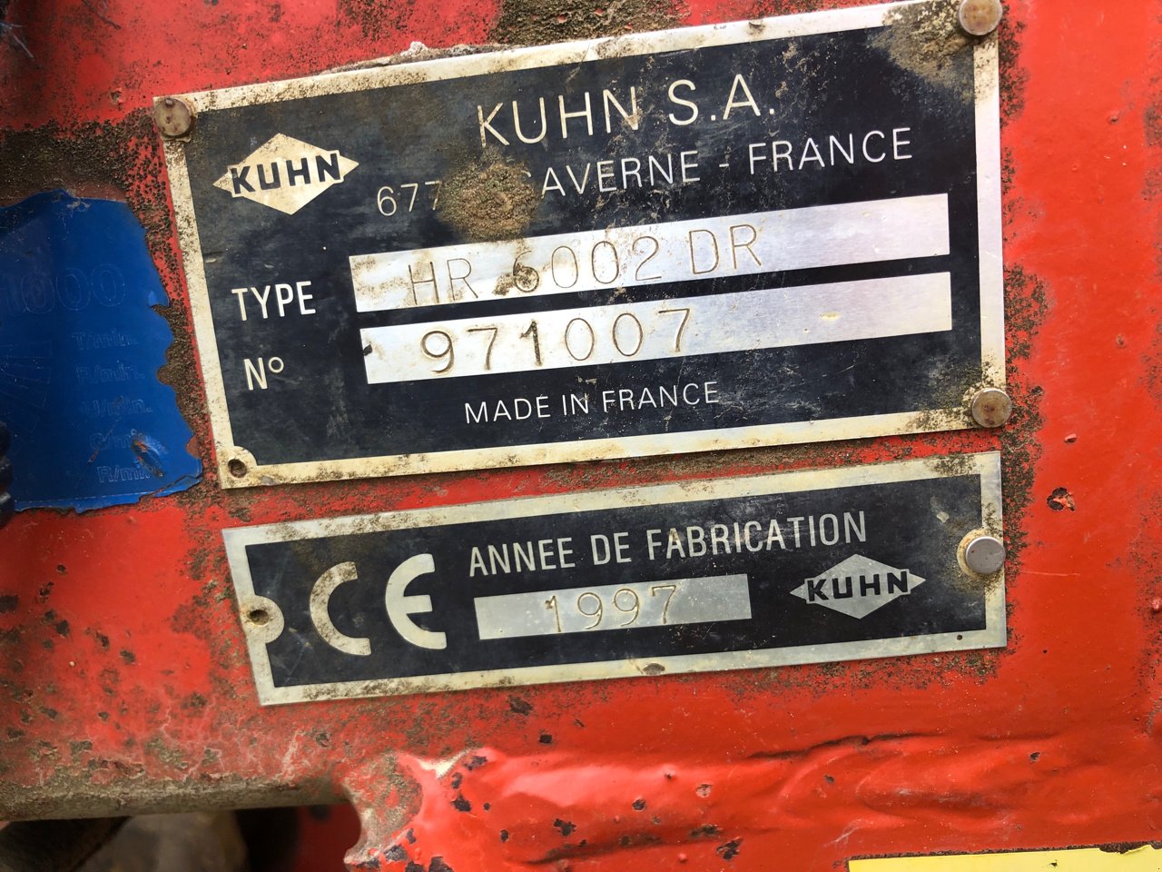 Kreiselegge от тип Kuhn Hr 6002 dr, Gebrauchtmaschine в Brabant-le-Roi (Снимка 5)