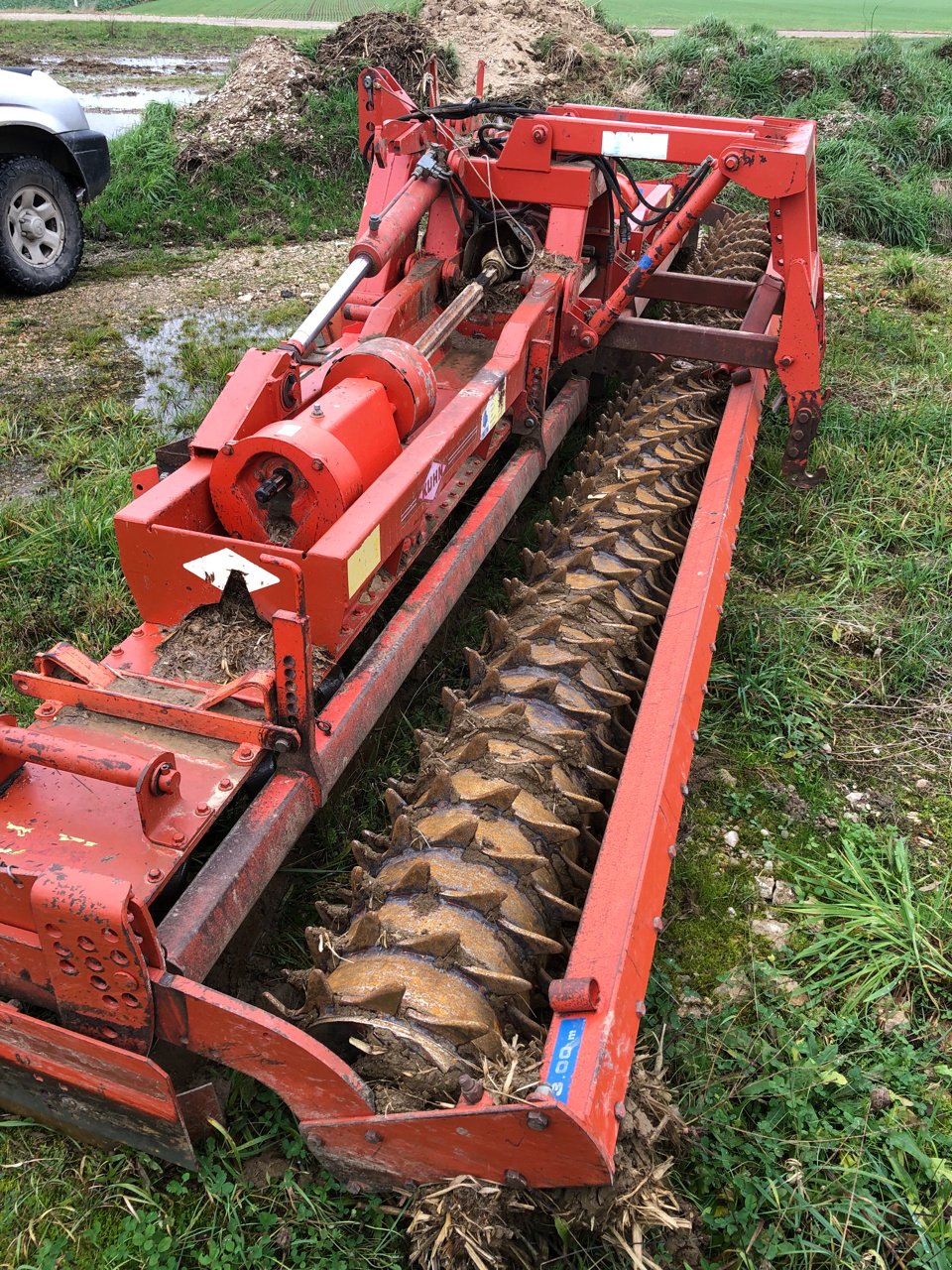 Kreiselegge от тип Kuhn Hr 6002 dr, Gebrauchtmaschine в Brabant-le-Roi (Снимка 4)