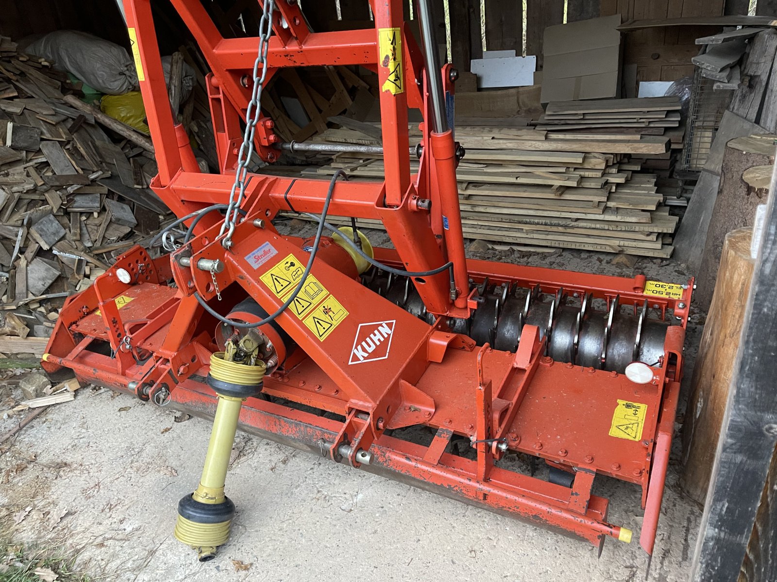 Kreiselegge van het type Kuhn HRB 252, Gebrauchtmaschine in Thalmässing (Foto 8)