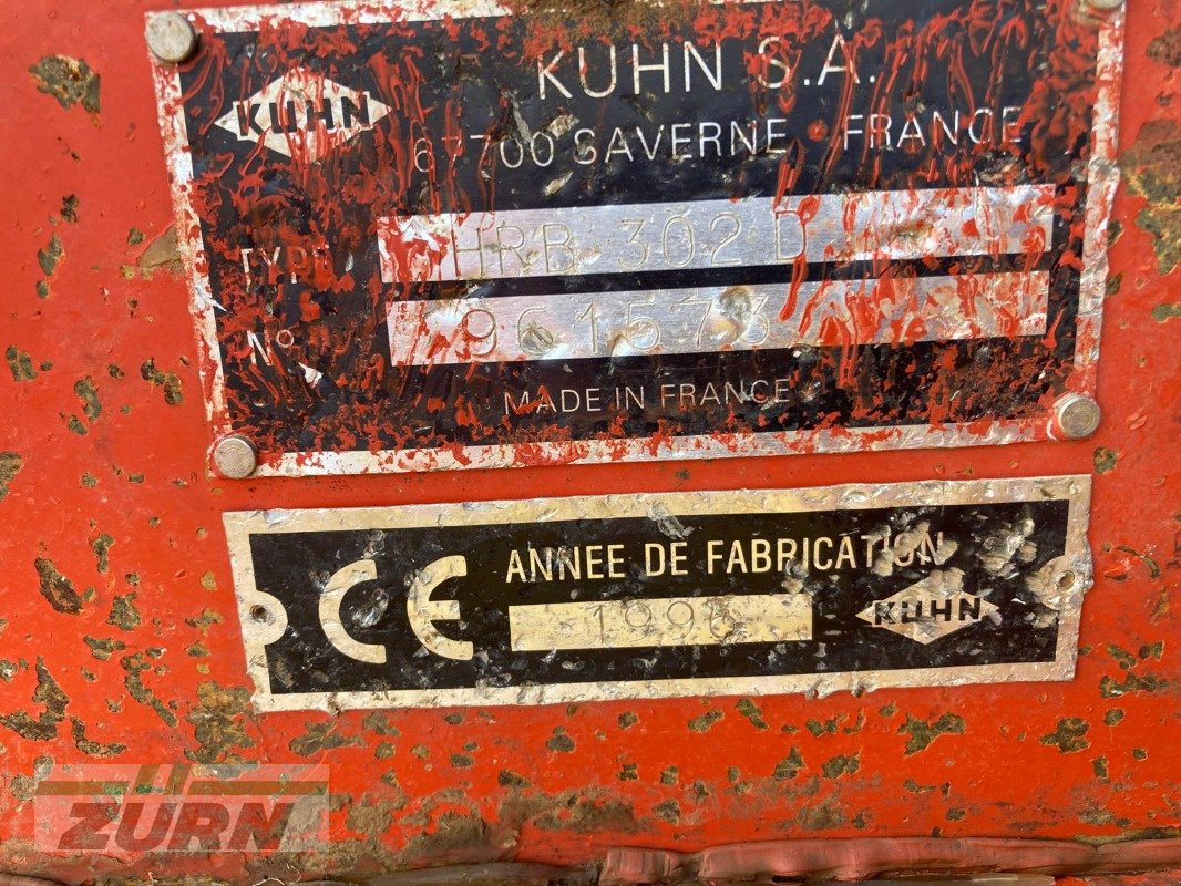 Kreiselegge van het type Kuhn HRB 302 D, Gebrauchtmaschine in Inneringen (Foto 14)