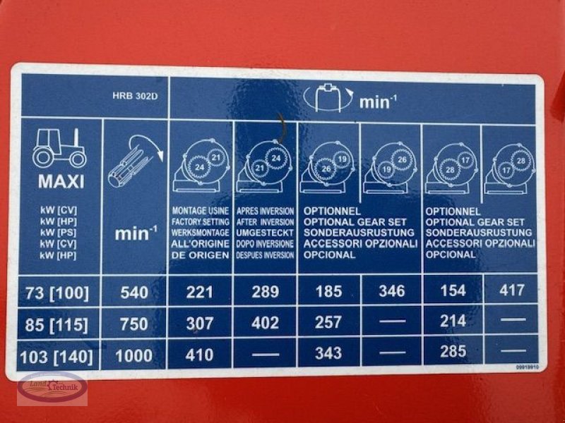 Kreiselegge a típus Kuhn HRB 302 D, Neumaschine ekkor: Münzkirchen (Kép 11)