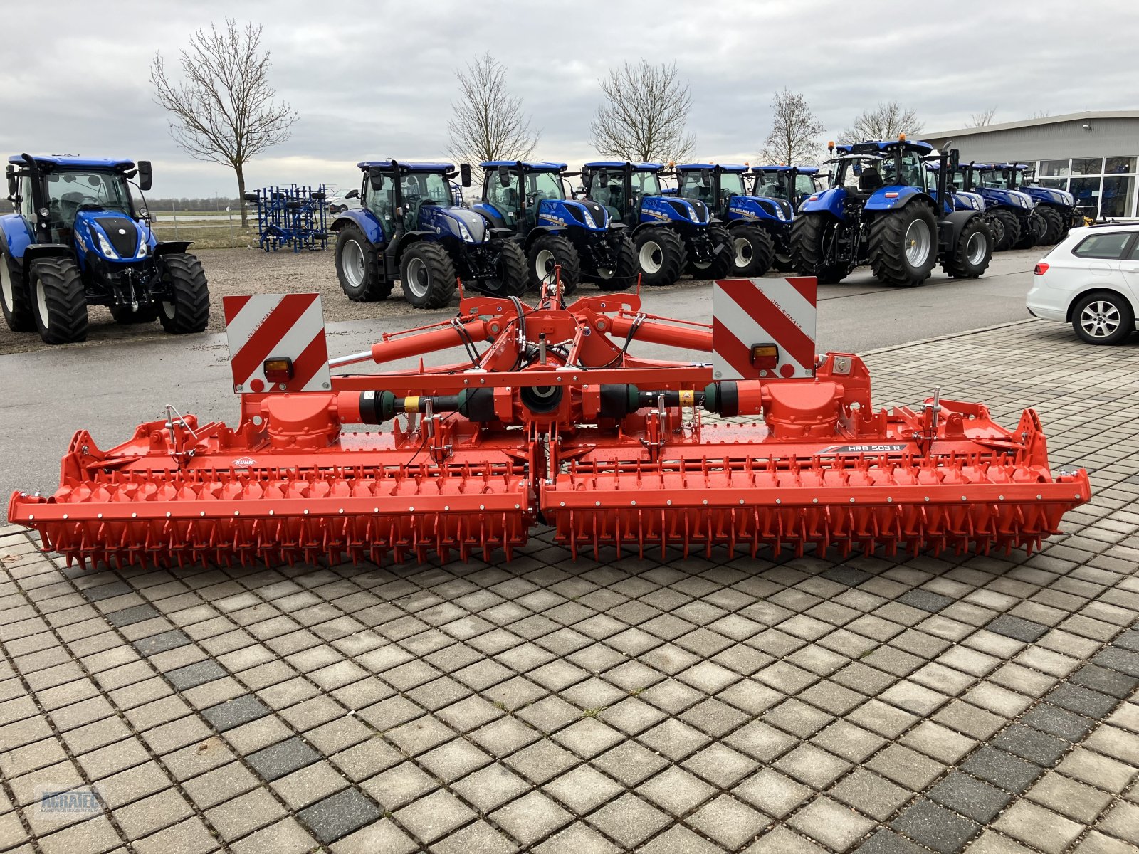 Kreiselegge del tipo Kuhn HRB 503 D, Neumaschine en Salching bei Straubing (Imagen 7)