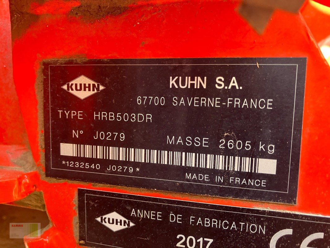 Kreiselegge του τύπου Kuhn HRB 503, Gebrauchtmaschine σε Sörup (Φωτογραφία 5)