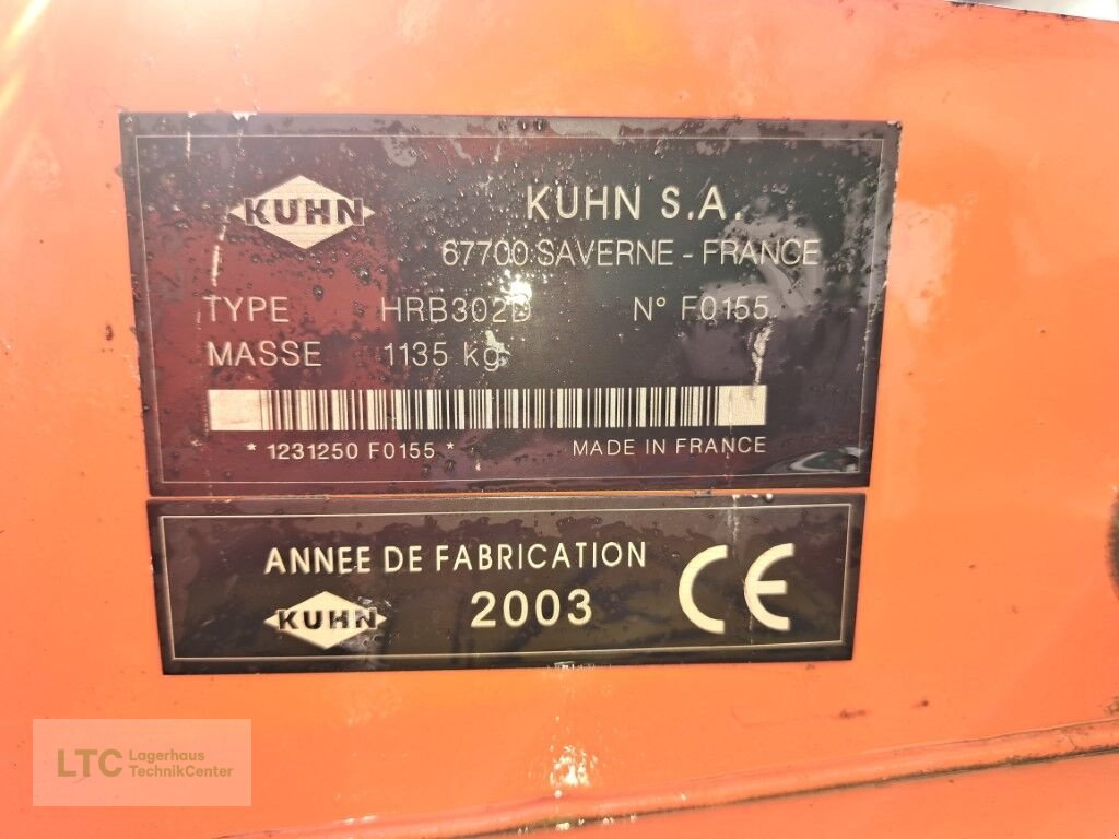 Kreiselegge tip Kuhn Kreiselegge HRB 302 D, Gebrauchtmaschine in Redlham (Poză 8)