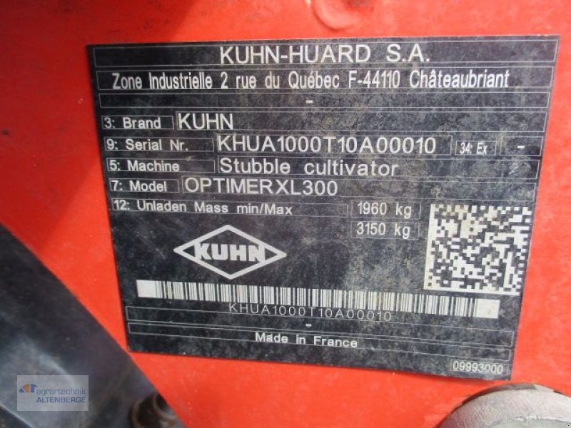 Kreiselegge tip Kuhn Optimer XL 300, Gebrauchtmaschine in Altenberge (Poză 8)