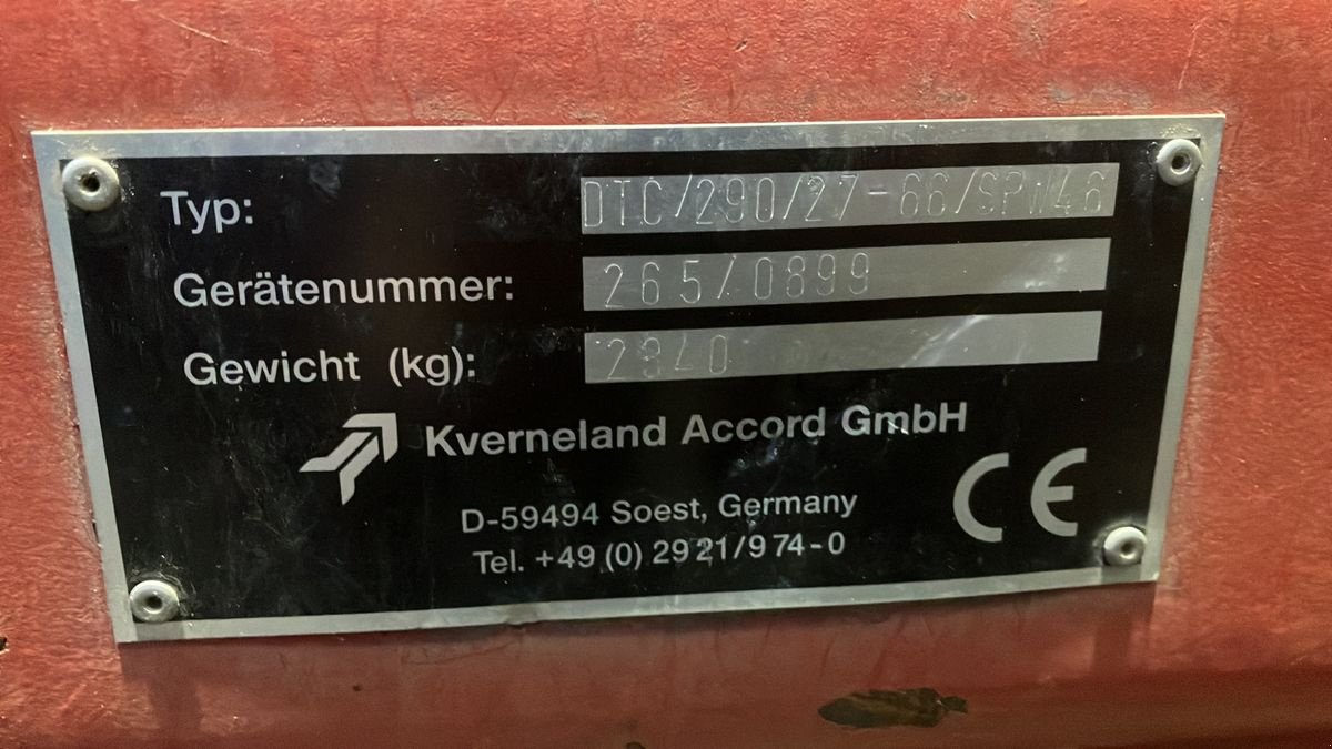 Kreiselegge of the type Kverneland DTC 290, Gebrauchtmaschine in Eferding (Picture 4)